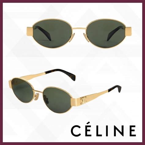 celine metal oval|WOMEN'S LUXURY METAL SUNGLASSES .